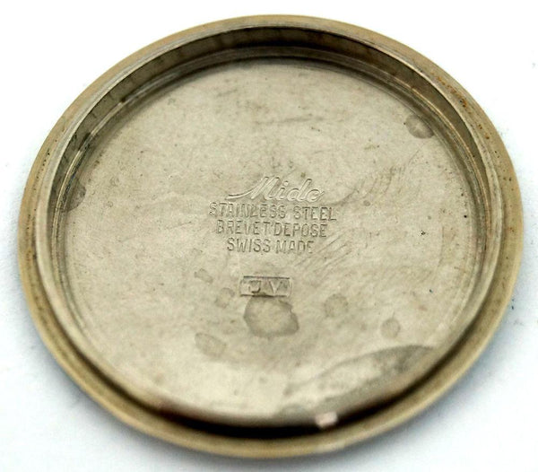 NEW Rare Mens Mido Commander 8669 Automatic Silver/Gray SS Day/Date Swiss Watch