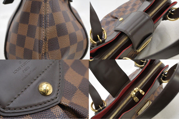 LOUIS VUITTON Damier Ebene Sistina PM Shoulder Handbag - Final Call