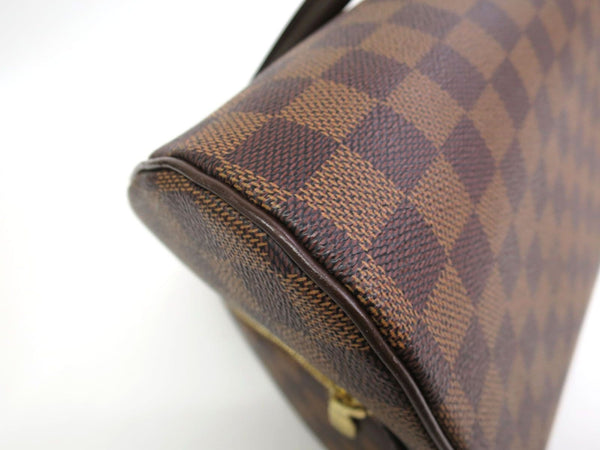 LOUIS VUITTON Monogram Rivela MM Hand bag Damier Ebene