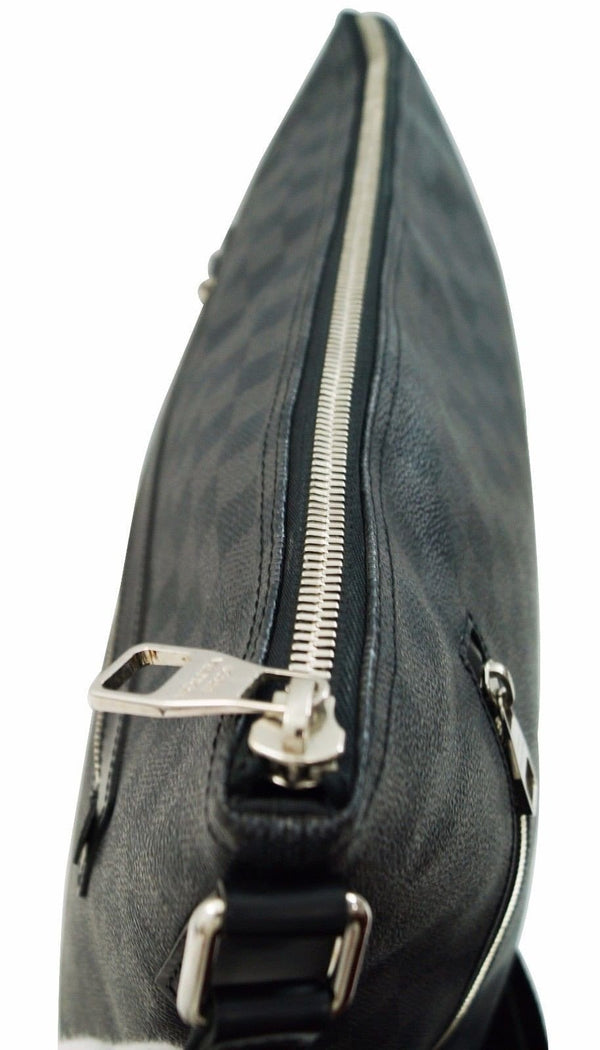 LOUIS VUITTON Damier Graphite Mick MM Crossbody Shoulder Bag