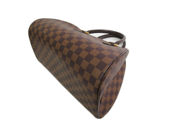 LOUIS VUITTON Monogram Rivela MM Hand bag Damier Ebene