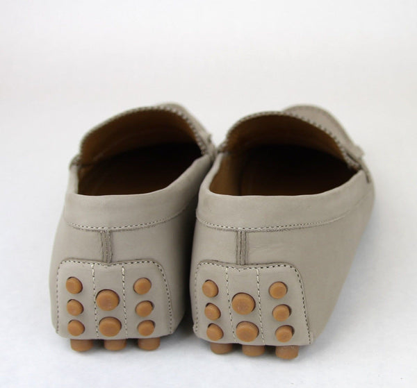 $645 NIB Gucci 337066 Men's Suede Driver Loafers Fringe Moccasins 9.5 G / US 10 - Dallas Designer Handbags