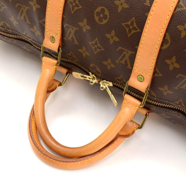 LOUIS VUITTON Keepall 50 Monogram Canvas Duffle Travel Bag