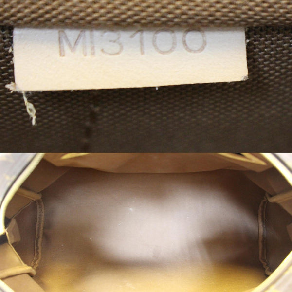 LOUIS VUITTON Montorgueil PM Monogram Canvas Shoulder Bag Brown