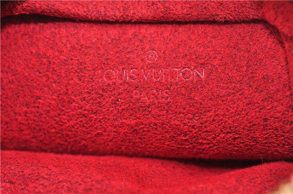 LOUIS VUITTON Monogram Partition Clutch Bag