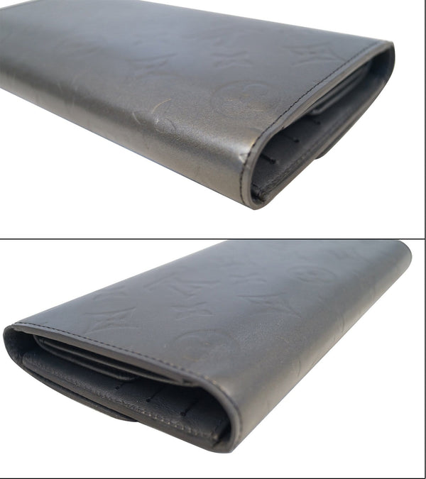 Louis Vuitton Black Monogram Mat Porte-Tresor International Wallet