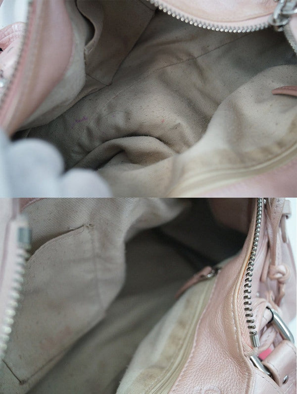 CHLOE Logos Paddington Pink Shoulder Bag