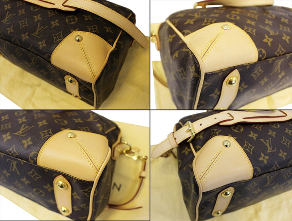 LOUIS VUITTON Retiro PM Monogram Canvas Shoulder Bag Brown-US