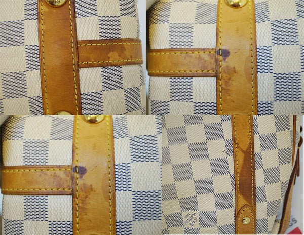 LOUIS VUITTON Damier Azur Stresa PM Shoulder Bag