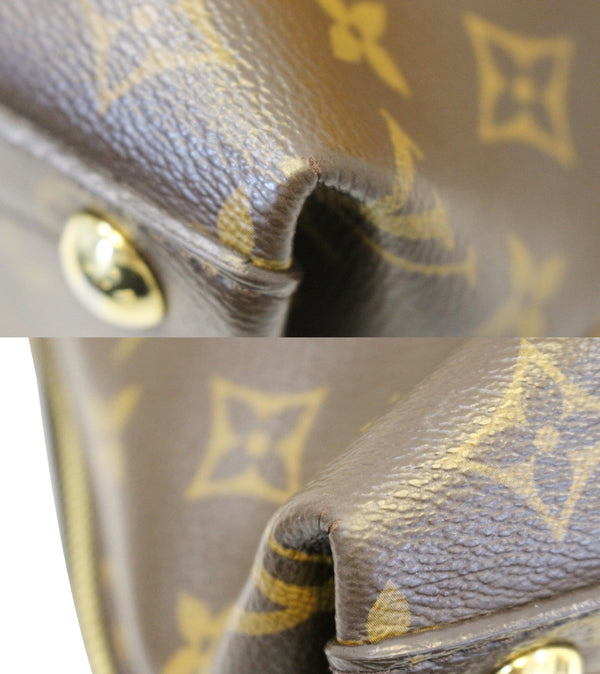 LOUIS VUITTON Monogram Canvas Voltaire Tote Shoulder Bag