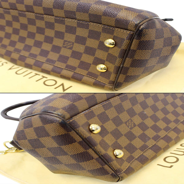 LOUIS VUITTON Trevi PM Damier Ebene Brown Shoulder Bag-US