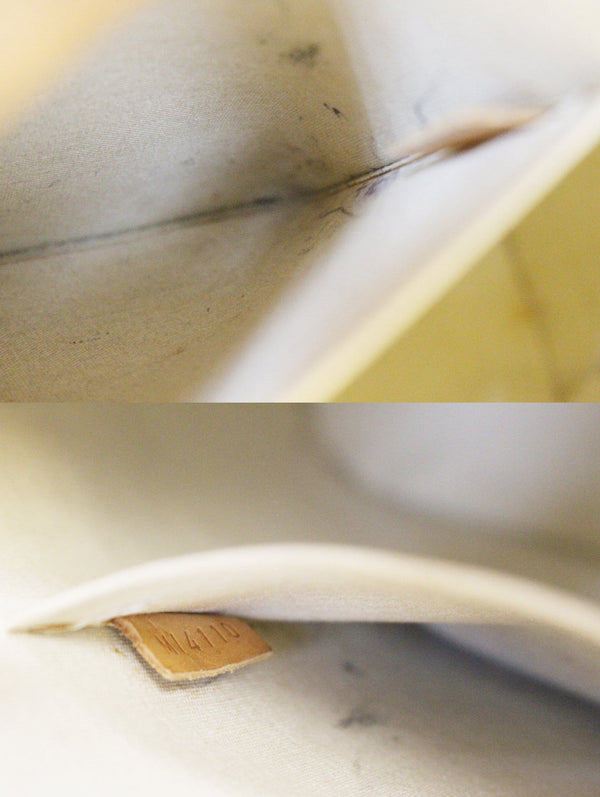 Louis Vuitton Alma GM Monogram Vernis Satchel Bag- Serial