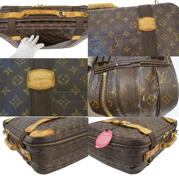LOUIS VUITTON Monogram Satellite 53 Travel Suitcase Handbag - 30% Off
