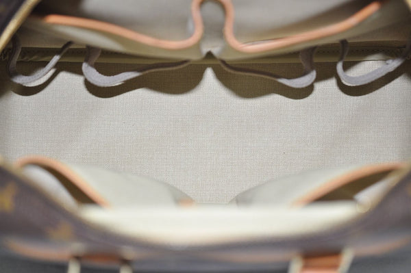 LOUIS VUITTON Monogram Deauville Boston Satchel Bag