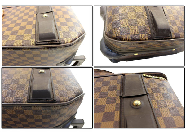LOUIS VUITTON Damier Ebene Pegase 55 Business Suitcase Travel Bag - Sale