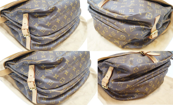 LOUIS VUITTON Monogram Canvas Saumur 35 Shoulder Bag