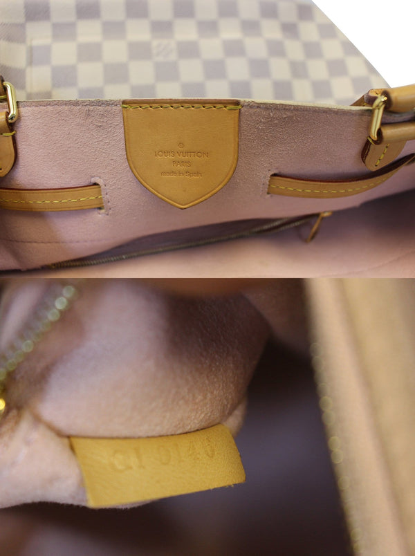 LOUIS VUITTON Girolata Damier Azur Shoulder Bag