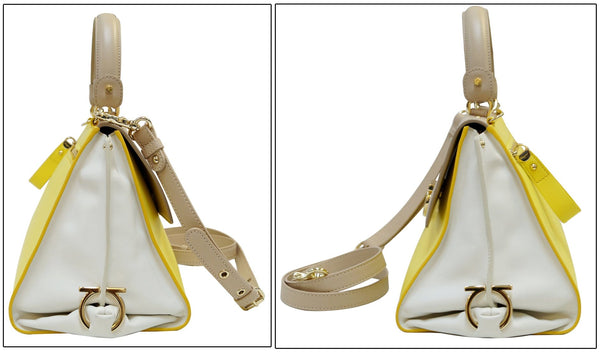 Salvatore Ferragamo Large Sofia Top Handle Bag