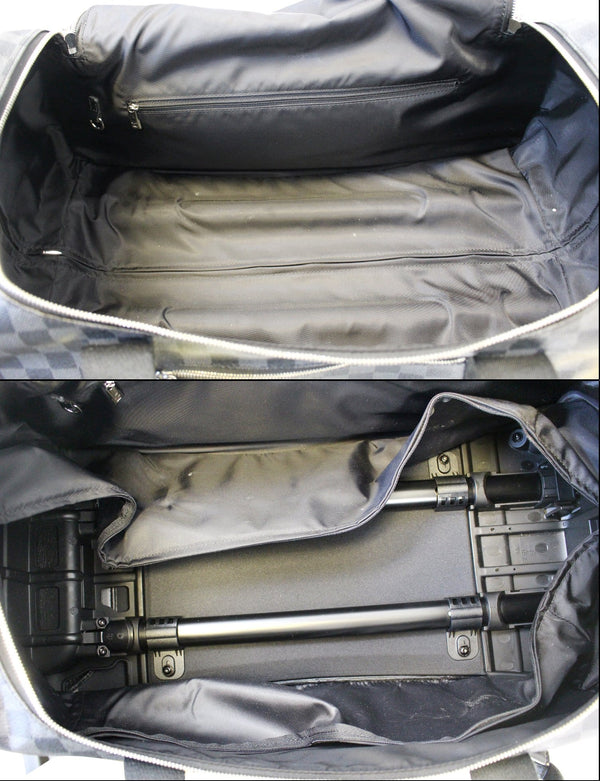 LOUIS VUITTON Damier Graphite Neo Eole 55 Rolling Duffle Bag