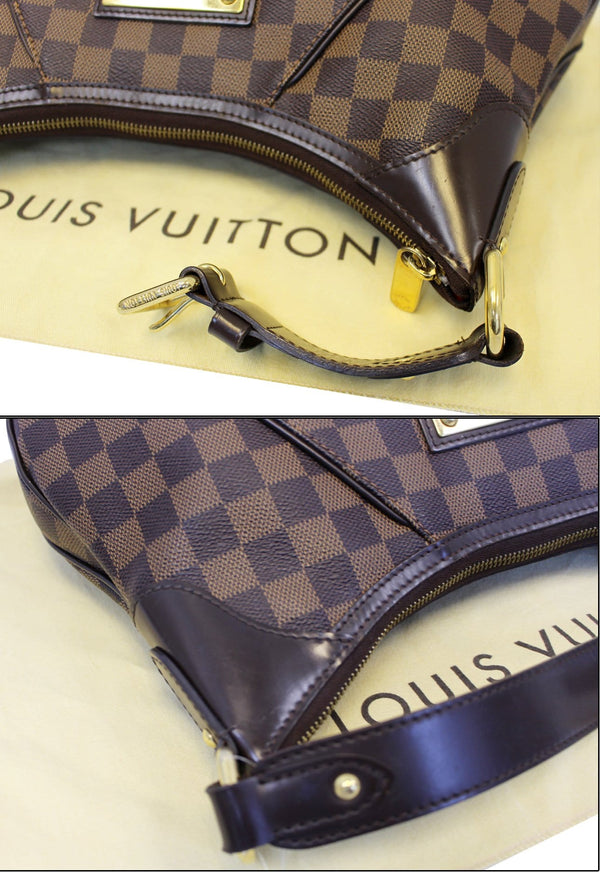 LOUIS VUITTON Damier Ebene Thames GM Shoulder Bag