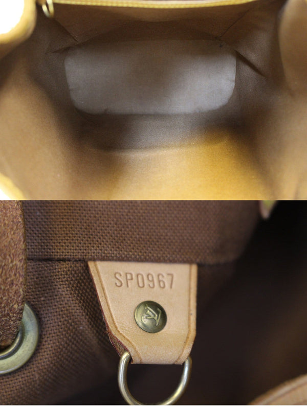 LOUIS VUITTON Monogram Canvas Montsouris MM Backpack Bag