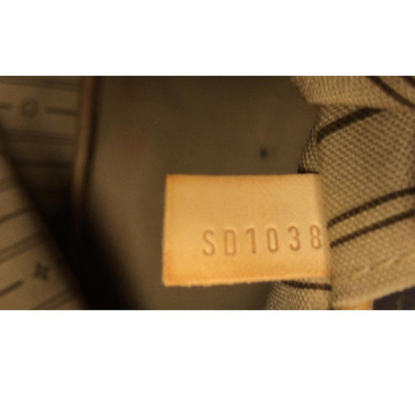 LOUIS VUITTON Neverfull MM Monogram Canvas Tote Shoulder Bag Brown