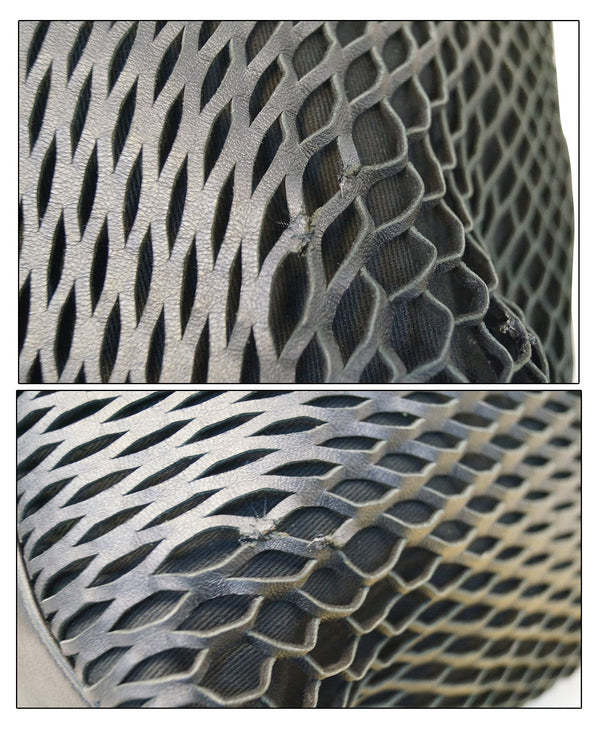 CHANEL Calfskin Laser Cut Perforated CC Tote Black