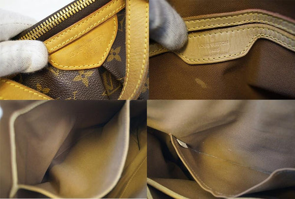 LOUIS VUITTON Monogram Palermo GM Tote Shoulder Bag