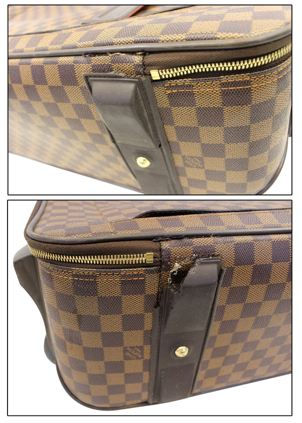 LOUIS VUITTON Damier Ebene Pegase 55 Business Suitcase Travel Bag - Sale