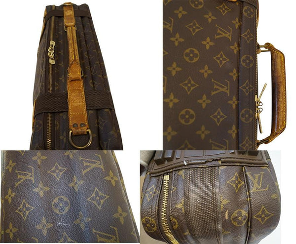 LOUIS VUITTON Monogram Satellite 53 Travel Suitcase Handbag - 30% Off