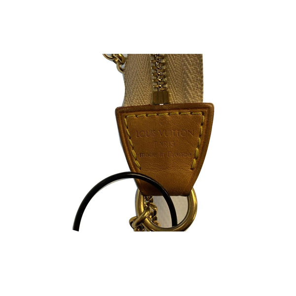 Louis Vuitton Eva Pochette Damier Azur Clutch - lv leather