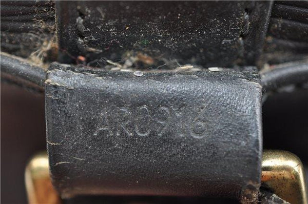 LOUIS VUITTON Epi Leather Black Randonnee PM Backpack