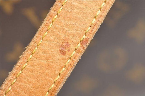 LOUIS VUITTON Monogram Canvas Brown Luco Tote Handbag