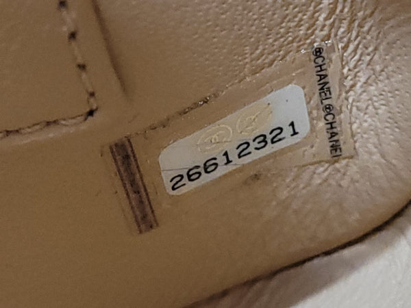 CHANEL Trendy CC Bowling Quilted Leather Shoulder Bag Beige