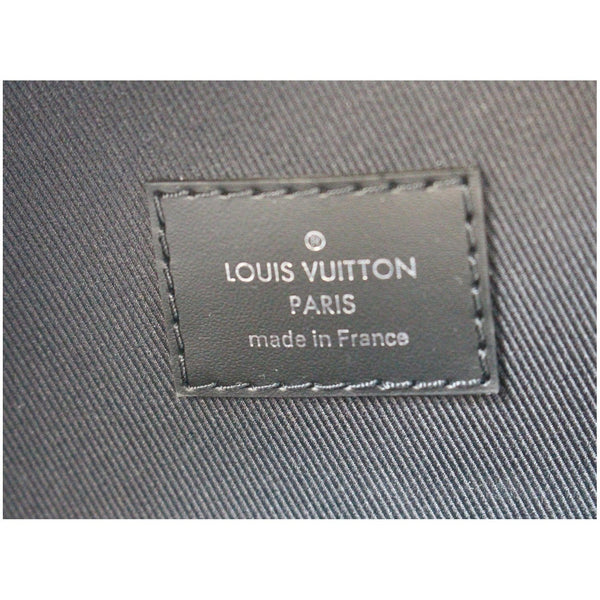 Louis Vuitton Josh Damier Graphite Checks Backpack Bag brand tag