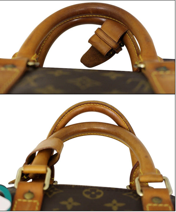 LOUIS VUITTON Monogram Keepall 45 Bandouliere Duffle Travel Bag