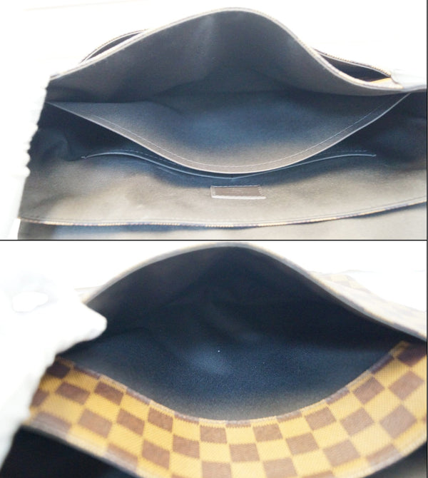 LOUIS VUITTON Brown Damier Ebene District MM Messenger Bag