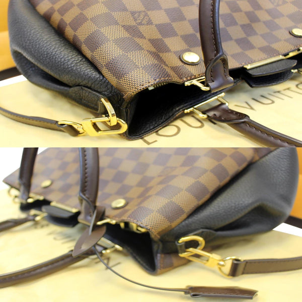 LOUIS VUITTON Brittany Damier Ebene Shoulder Bag Brown-US