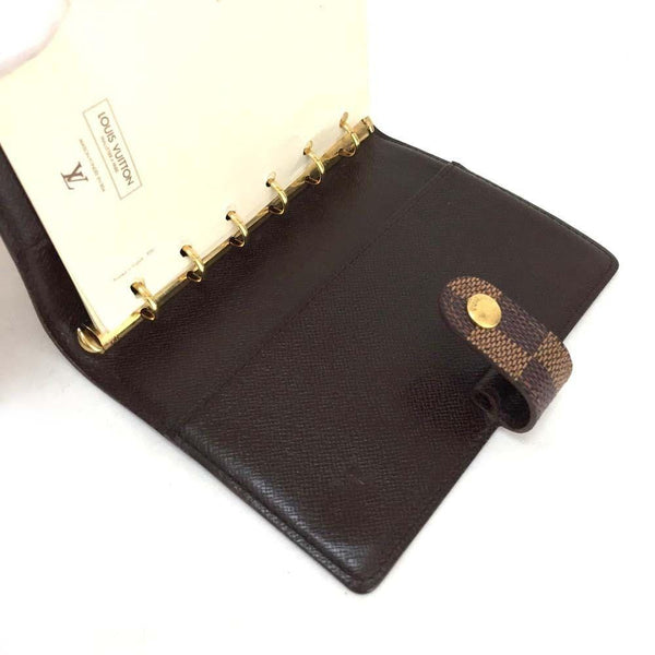 LOUIS VUITTON Damier Ebene Agenda Pm Day Planner Cover - Final Call