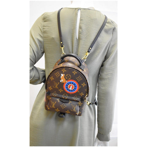 Louis Vuitton Palm Springs Mini World Tour Backpack - shoulder bag