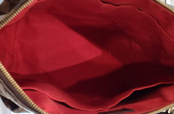 LOUIS VUITTON Westminster GM Damier Ebene Tote Shoulder Bag Brown