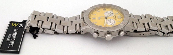 Raymond Weil W1 8000 Parsifal Chronograph Date Mens Watch Stainless Steel