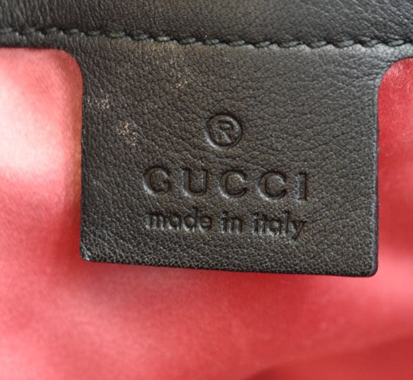 GUCCI GG Marmont Velvet Shoulder Bag Navy Blue 443496