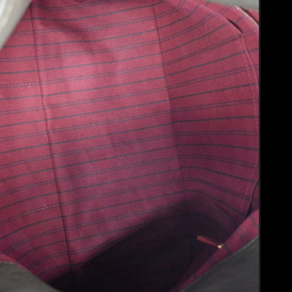 LOUIS VUITTON Artsy MM Monogram Empreinte Leather Shoulder Bag Khaki Green