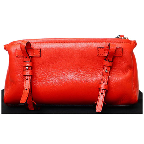 GIVENCHY Mini Pandora Leather Crossbody Bag Red