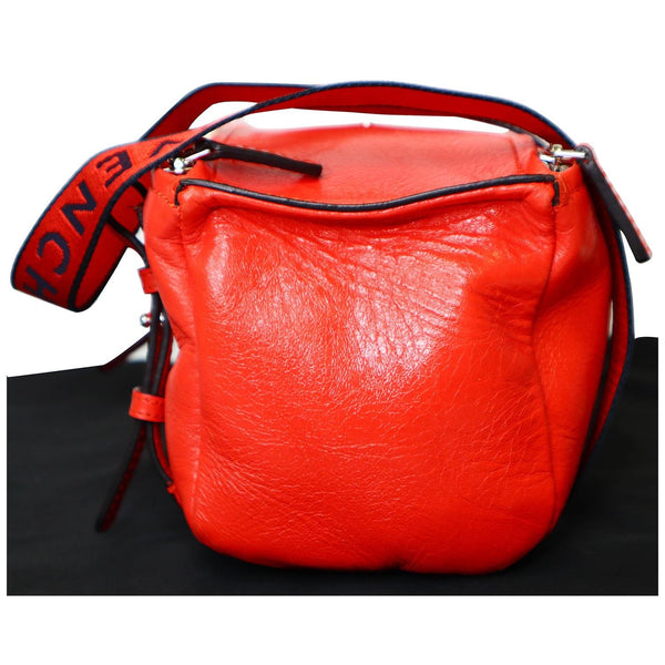 GIVENCHY Mini Pandora Leather Crossbody Bag Red