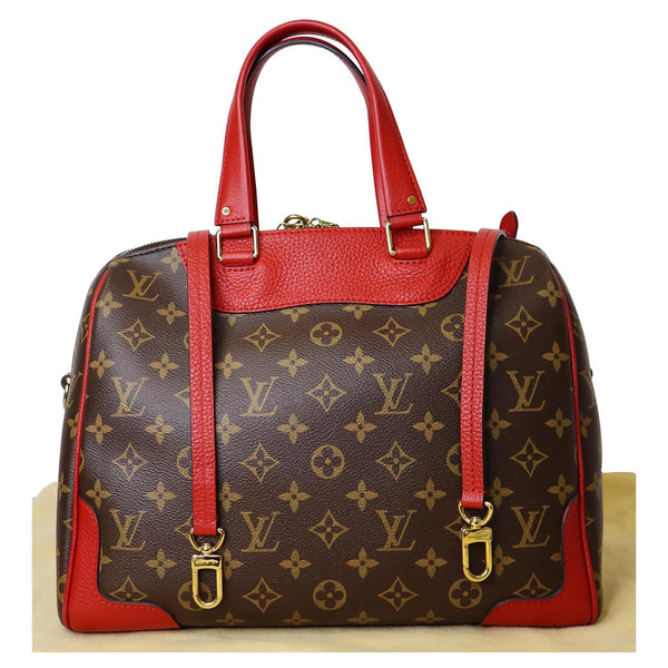LOUIS VUITTON Retiro NM Monogram Canvas 2Way Shoulder Bag Red