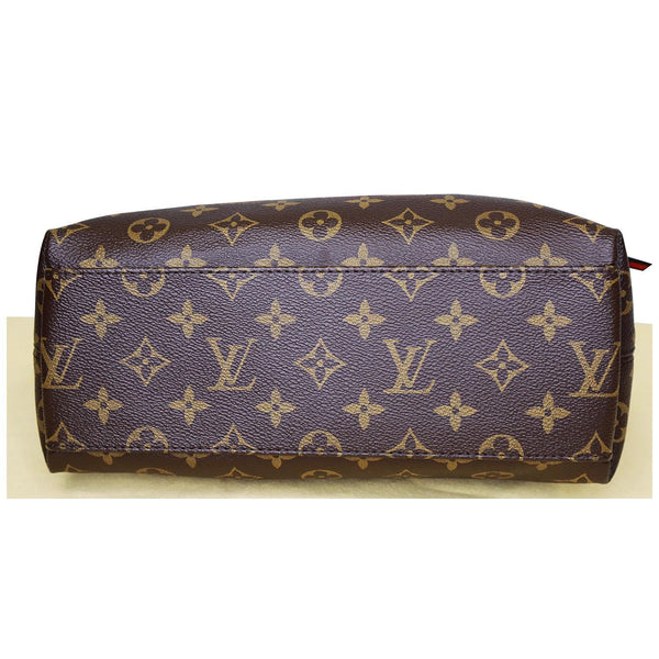 LOUIS VUITTON Tuileries Besace Monogram Canvas Shoulder Bag Caramel