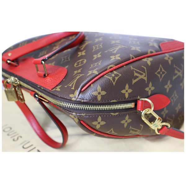 LOUIS VUITTON Retiro NM Monogram Canvas 2Way Shoulder Bag Red