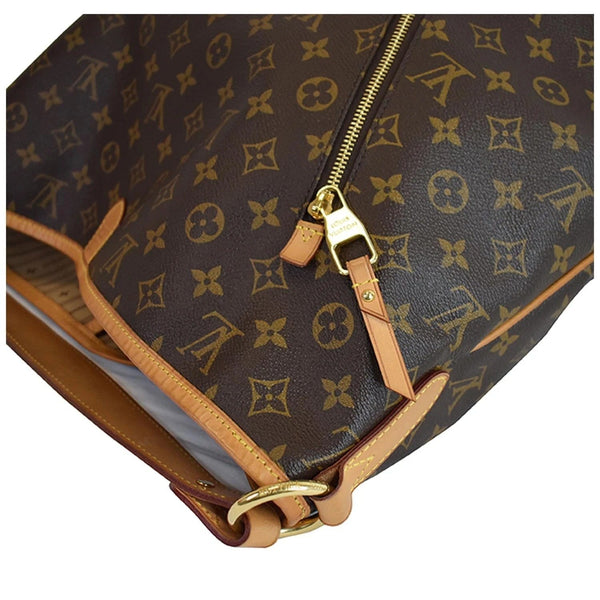 LOUIS VUITTON Delightful GM Monogram Canvas Shoulder Bag Brown